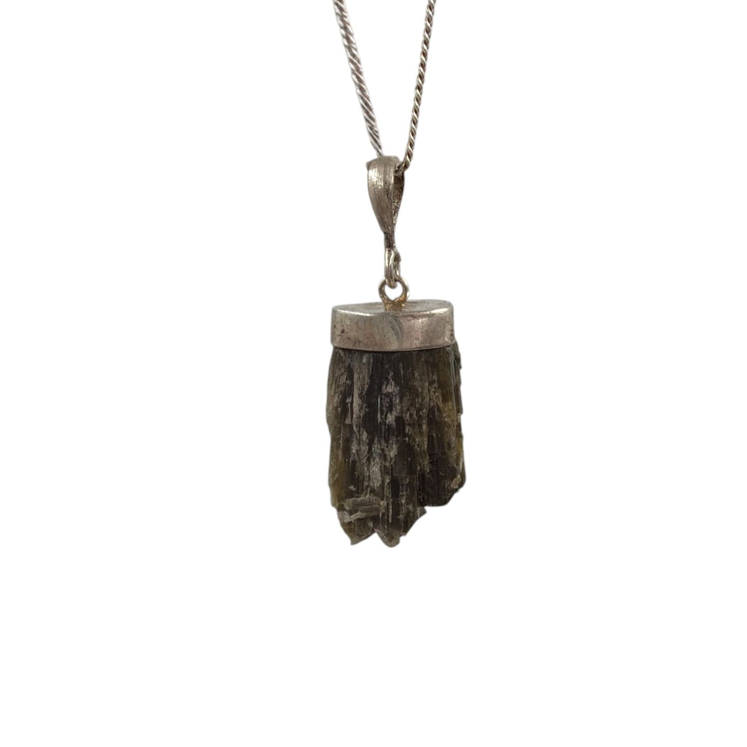 Epidoot hanger ruw zilver - 3.79 gram