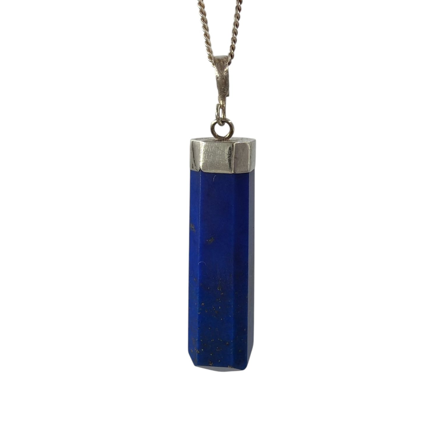 Lapis Lazuli hanger zilver - 6.15 gram