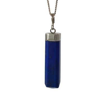 Lapis Lazuli hanger zilver - 6.15 gram