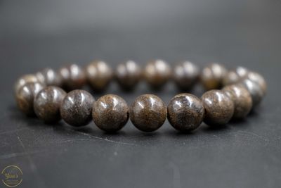 Bronziet armband 10mm