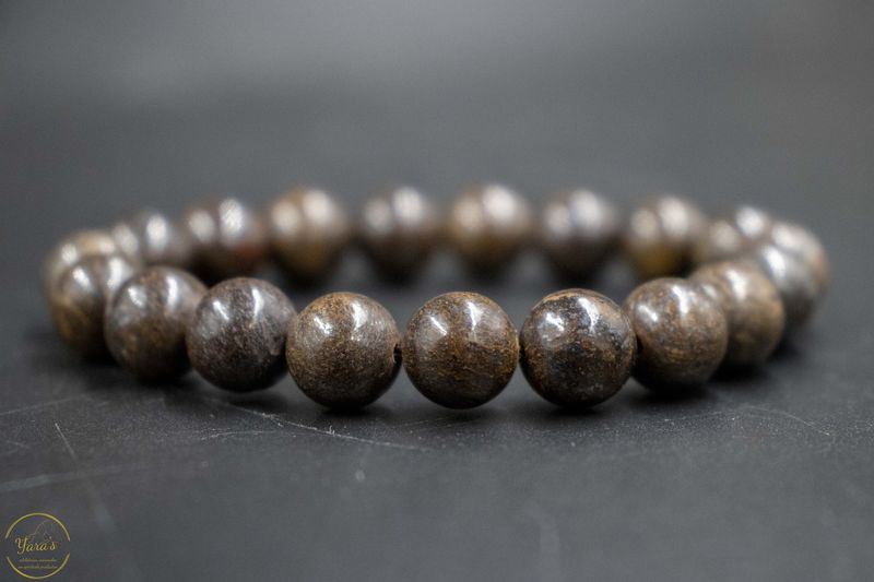 Bronziet armband 10mm