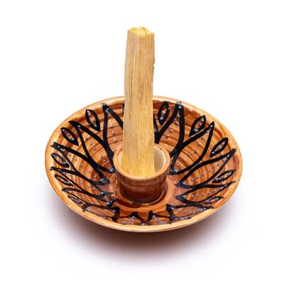 Palo santo wierookhouder bruin