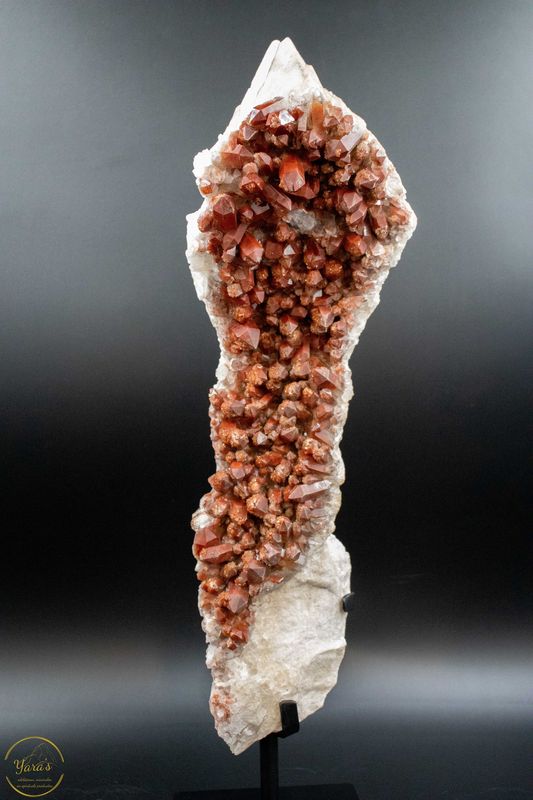 Rode Amethist cluster op standaard 6.48kg