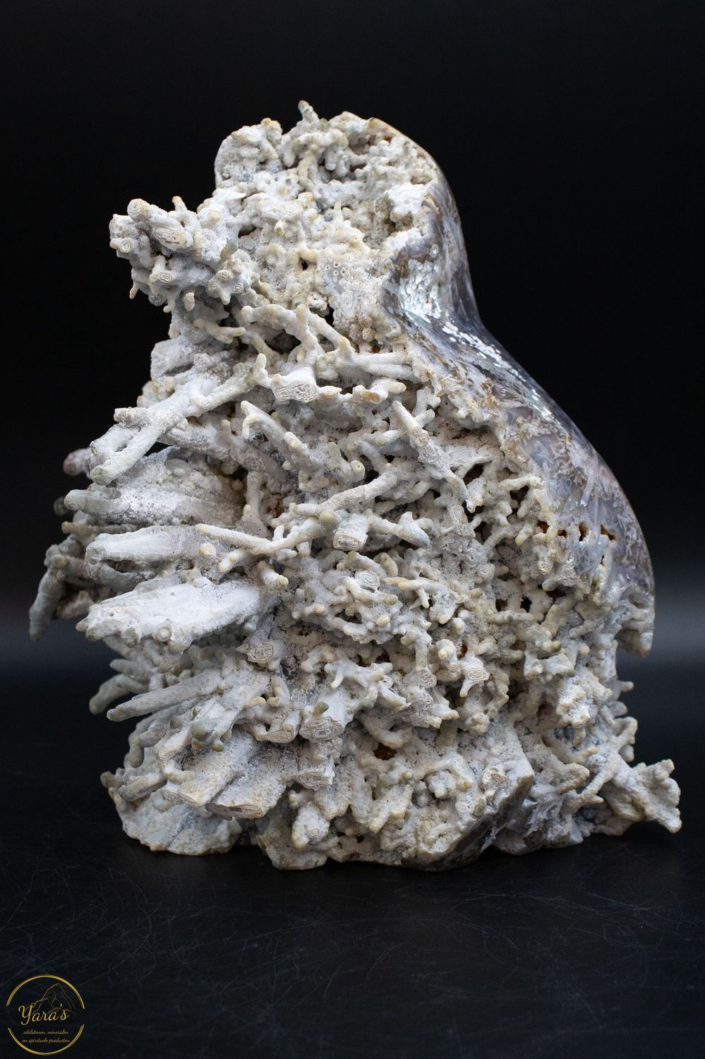 Flower Amethist/Zeoliet met witte agaat en calciet 7.35kg