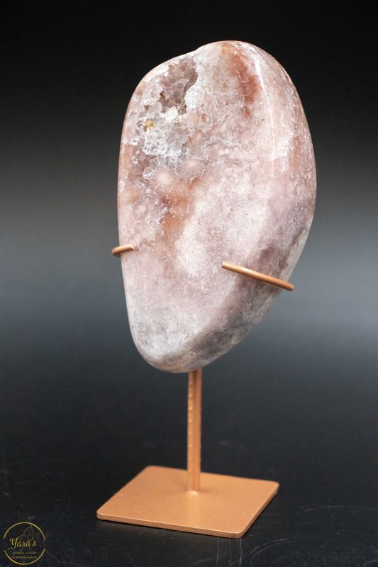 Roze Amethist op standaard 406 gram