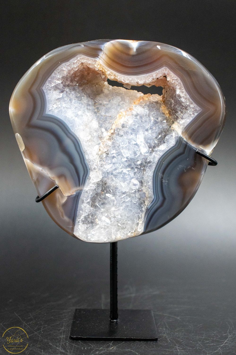 Agaat op standaard 598 gram