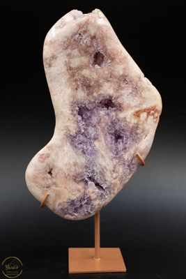 Roze Amethist op standaard 710 gram