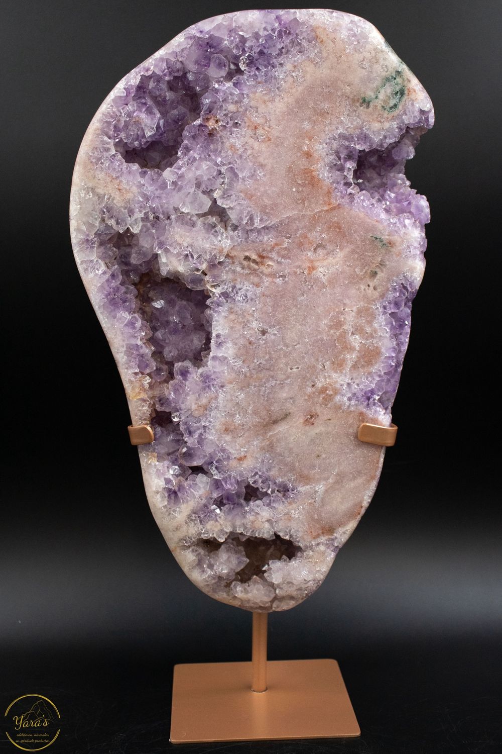 Roze Amethist op standaard 4.89kg