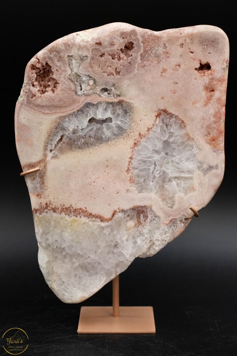 Roze Amethist op standaard 2.14kg