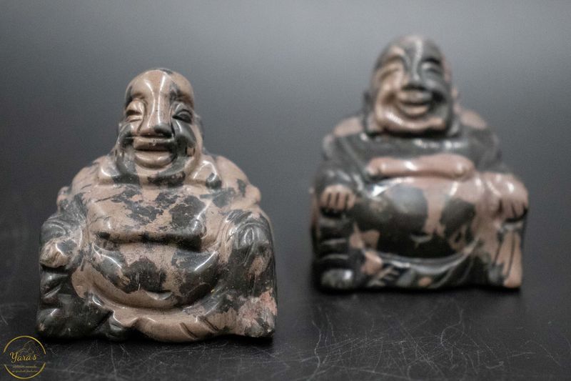 Boeddha Rhodoniet  70-100 gram