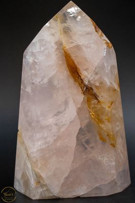 Rozenkwarts met Golden Healer punt 1.280 gram