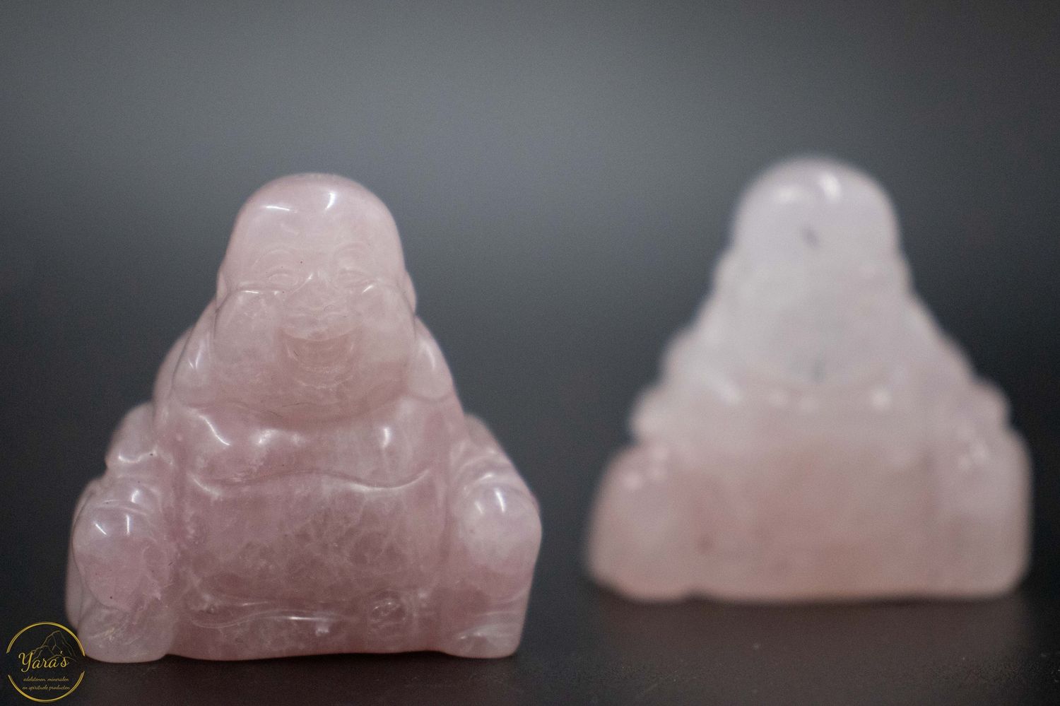 Boeddha Rozenkwarts 40-50 gram