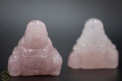 Boeddha Rozenkwarts 40-50 gram