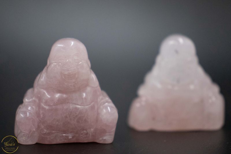 Boeddha Rozenkwarts 40-50 gram