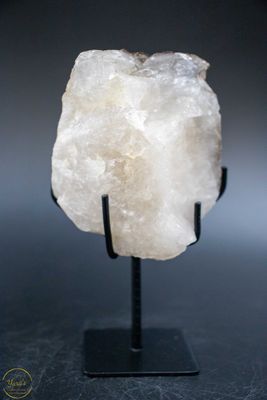 Ruwe Elestiaal kwarts op standaard 458 gram