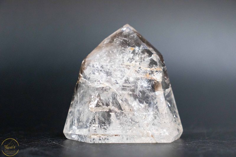 Elestiaal Kwarts/ krokodillen kwarts punt 138 gram