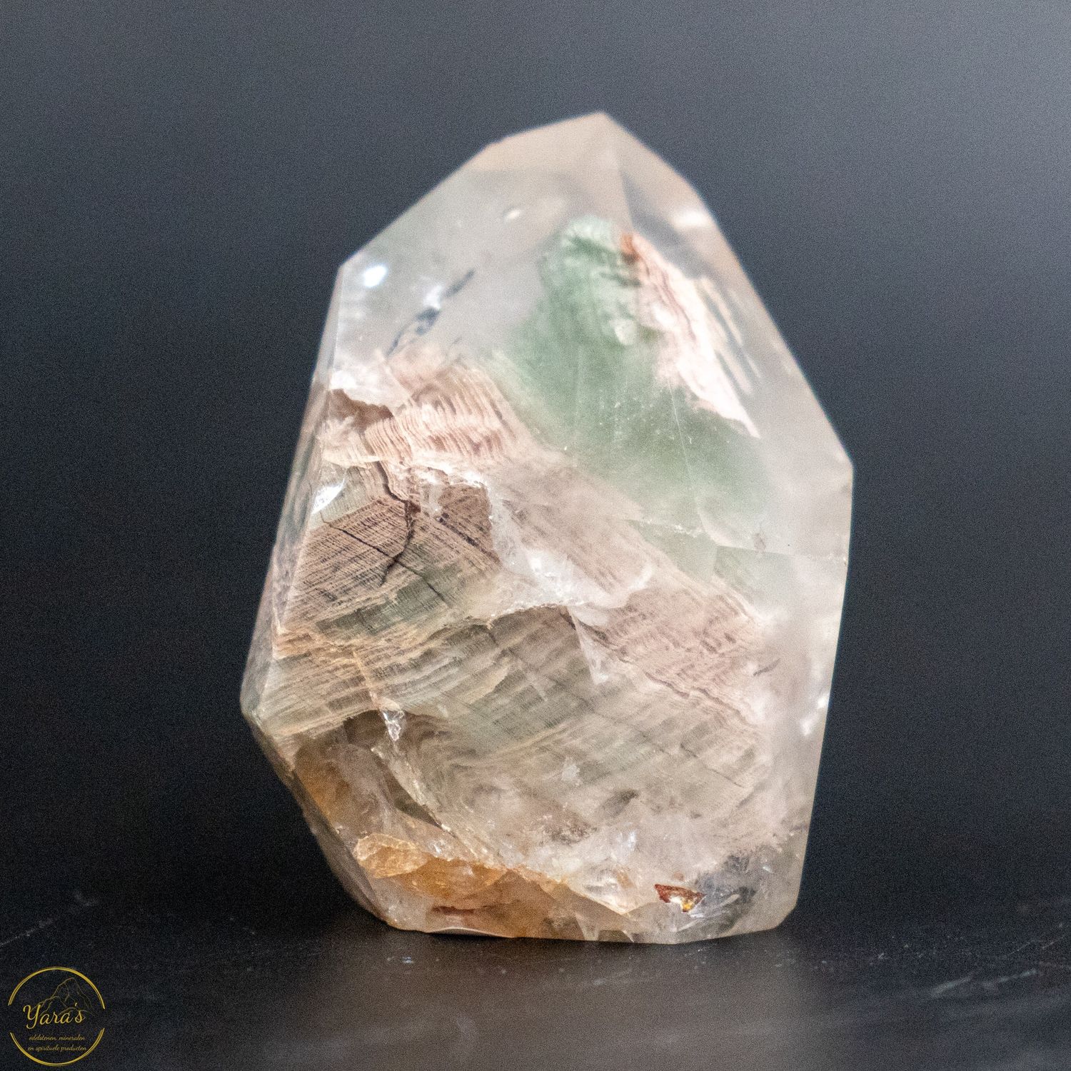 Duizend lagen lodoliet uit Brazilië  46 gram