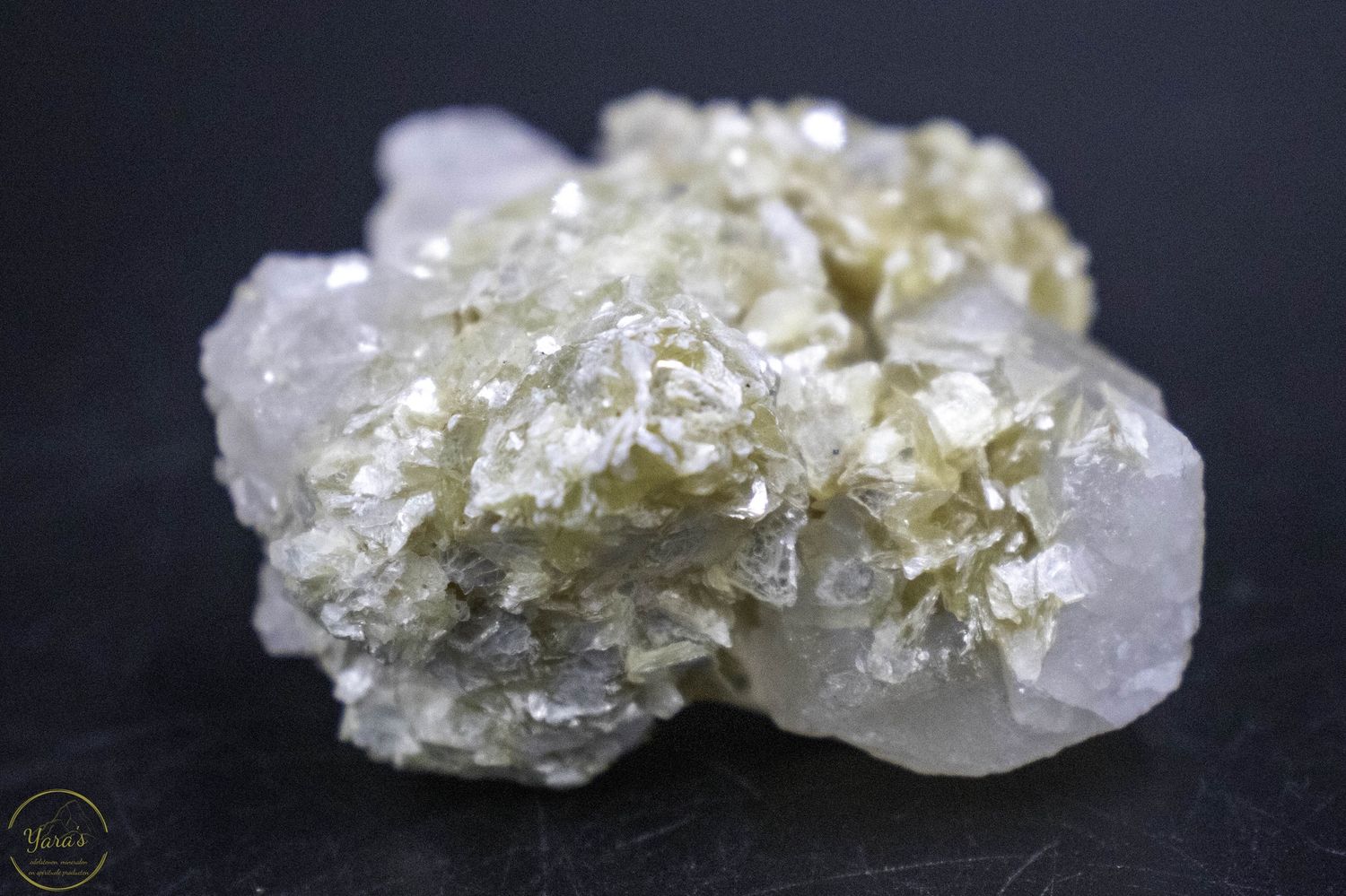 Ruwe Mica met kwarts 72 gram