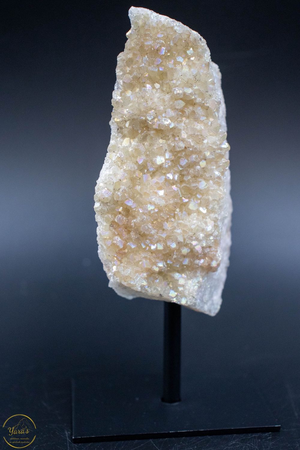 Angel Aura op Amethist op standaard 370 gram