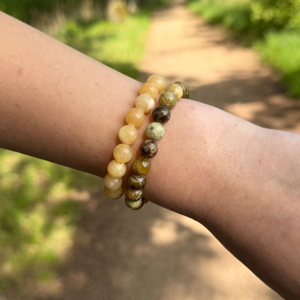 Positiviteit - armbandenset (8 mm)