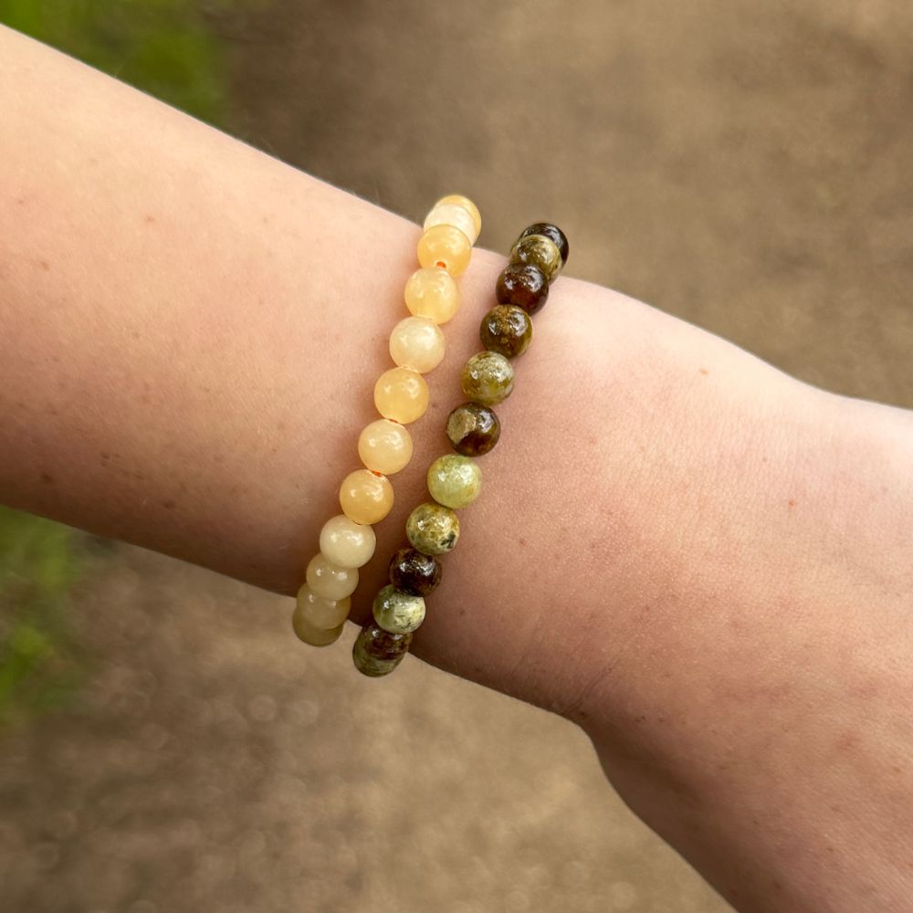 Positiviteit - armbandenset (6 mm)