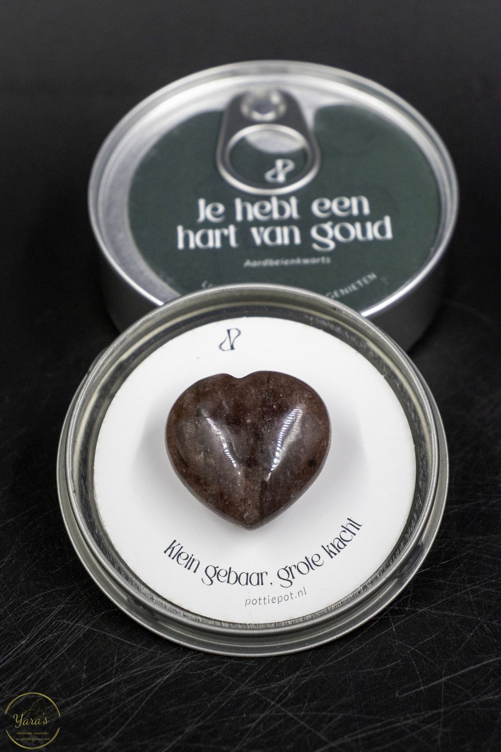 Geluksblikje: je hebt een hart van goud