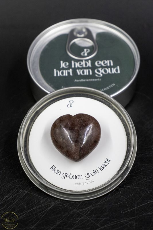 Geluksblikje: je hebt een hart van goud