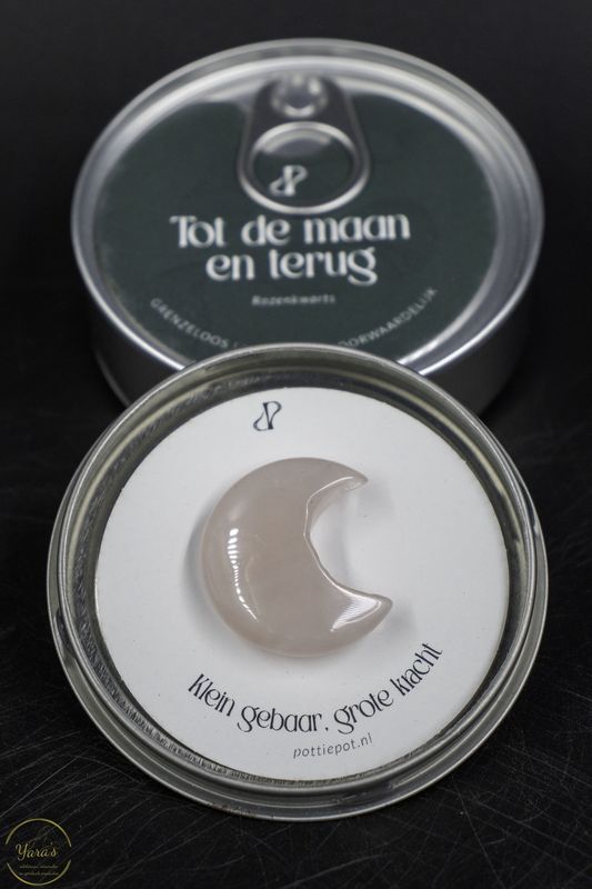 Geluksblikje: tot de maan en terug