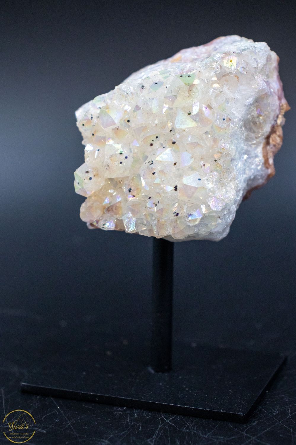 Angel Aura op Amethist 306 gram