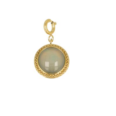 Bedel groot blauwe chalcedoon