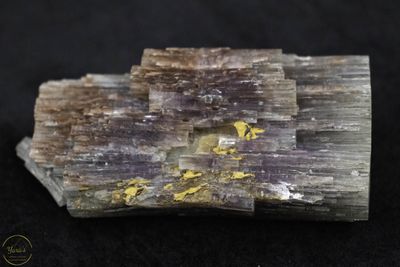 Paarse Aragoniet ruw 126 gram - Marokko