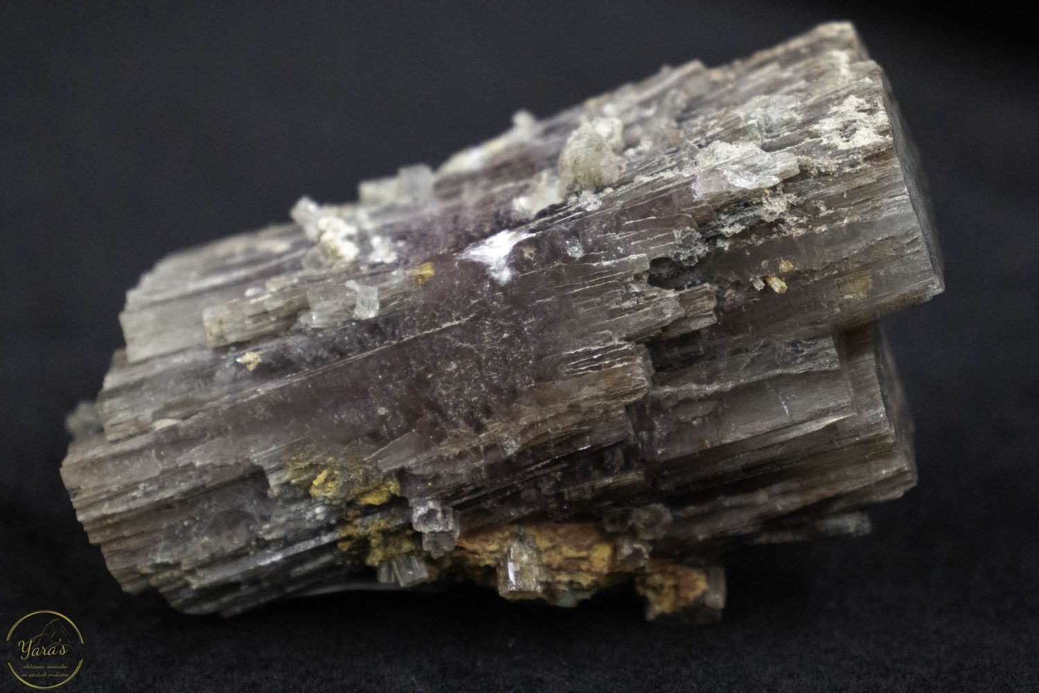 Paarse Aragoniet ruw 156 gram - Marokko