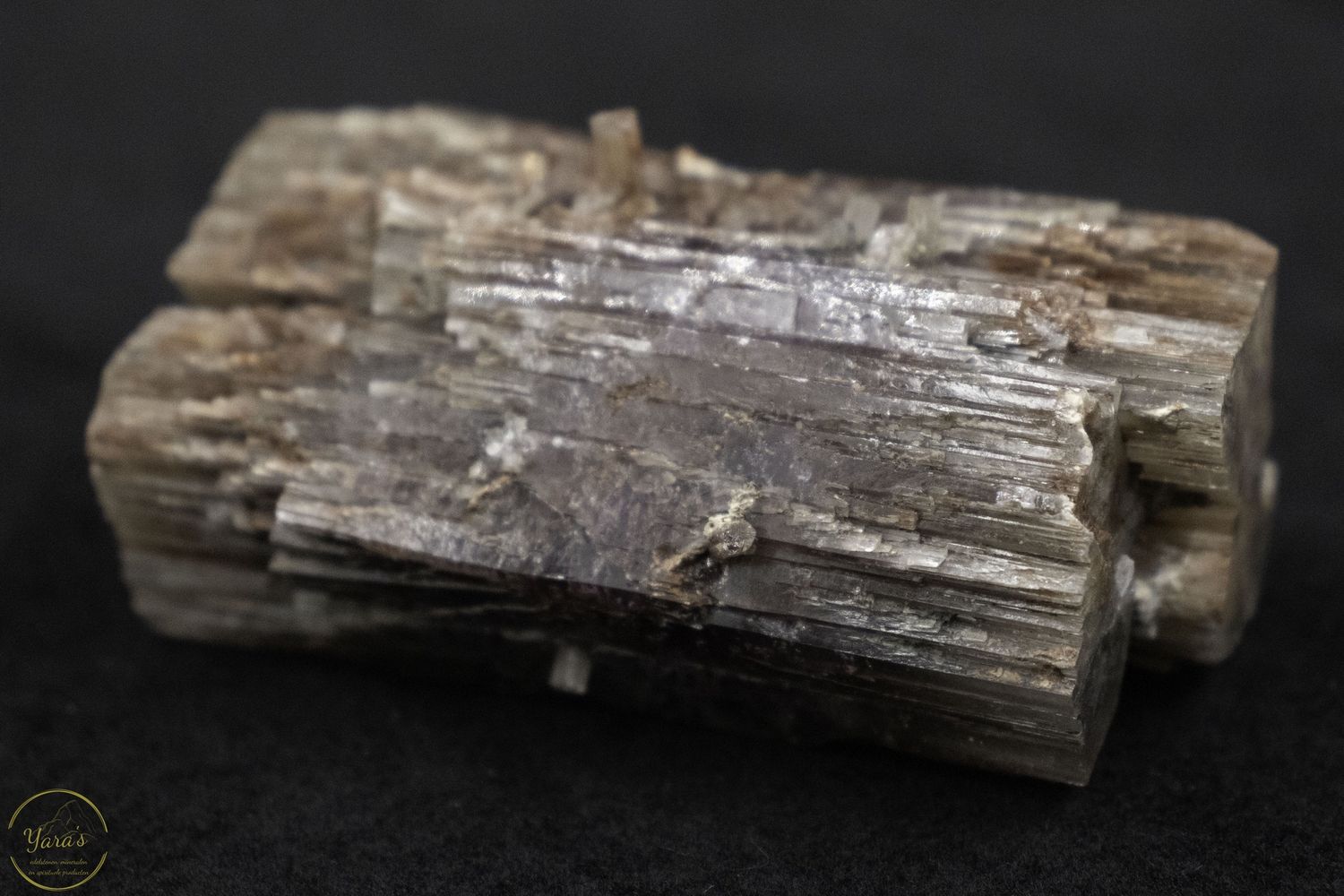 Paarse Aragoniet ruw 150 gram - Marokko