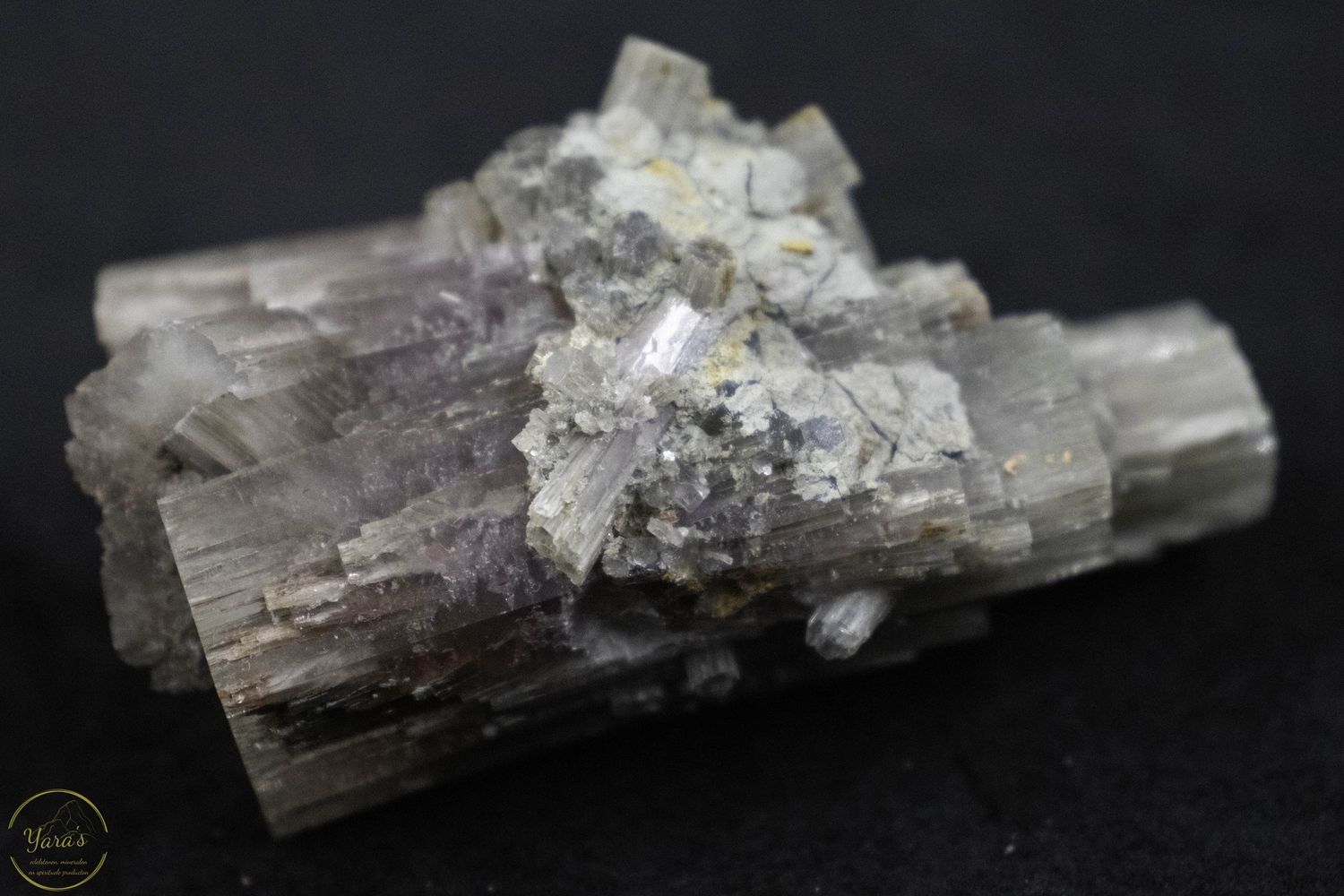 Paarse Aragoniet ruw 122 gram - Marokko