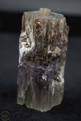 Paarse Aragoniet ruw 154 gram - Marokko