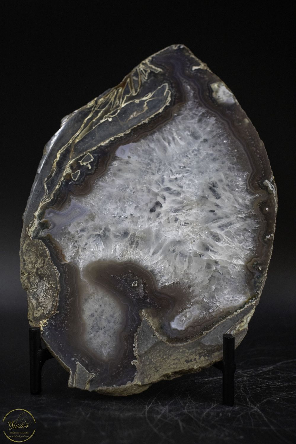 Agaat schijf 478 gram