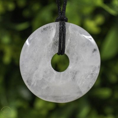 Bergkristal donut 50mm