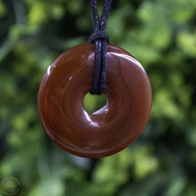Carneool donut 40mm