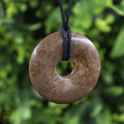 Landschap jaspis donut 40mm