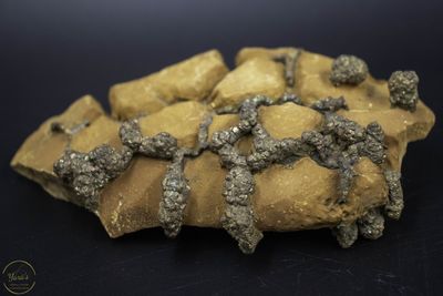 Pyriet op klei (Pakistan, Mansehra) 382 gram