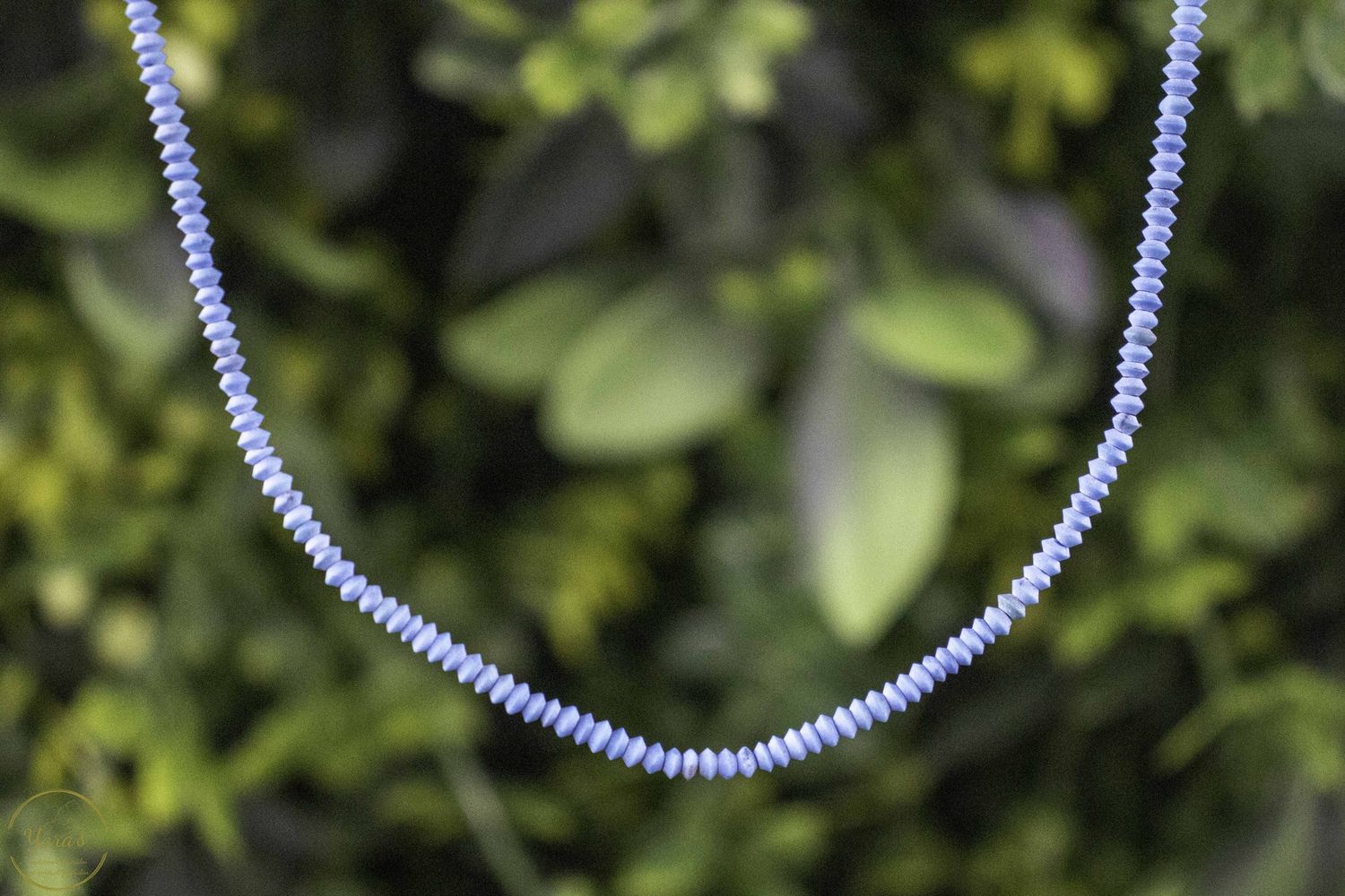 Turkoois ketting kleine kraal 45cm zilver - Iran