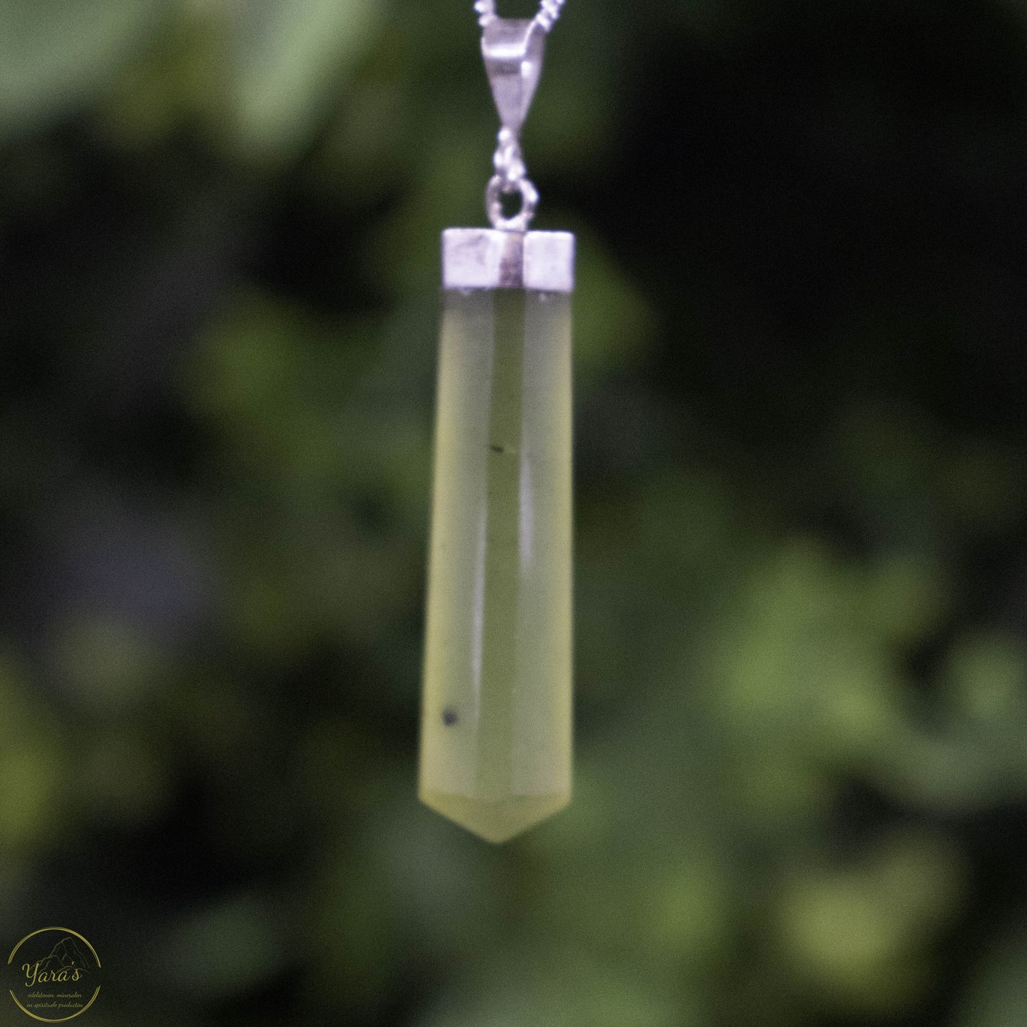 Nefriet hanger zilver-  4.09 gram