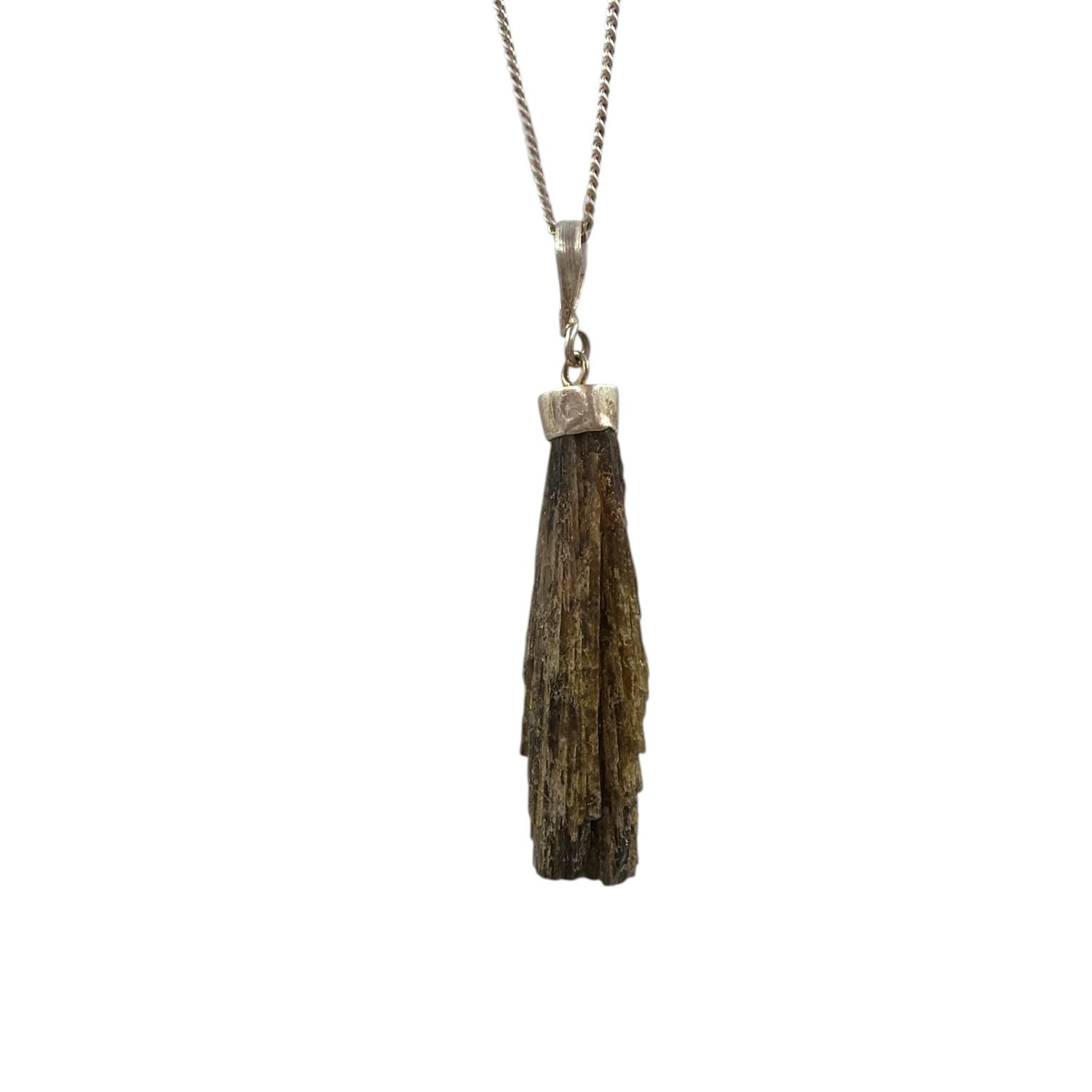 Epidoot hanger ruw zilver - 5.09 gram
