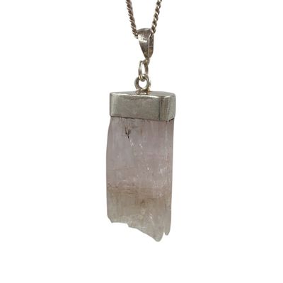 Kunziet ruw hanger zilver - 5.25 gram