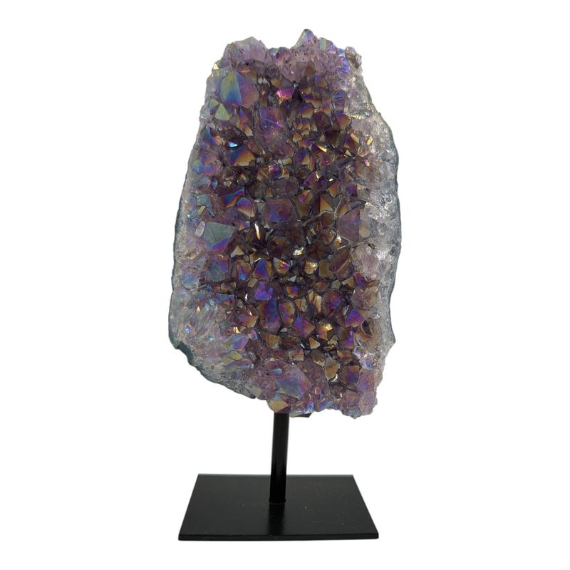 Angel Aura op Amethist op standaard 680g