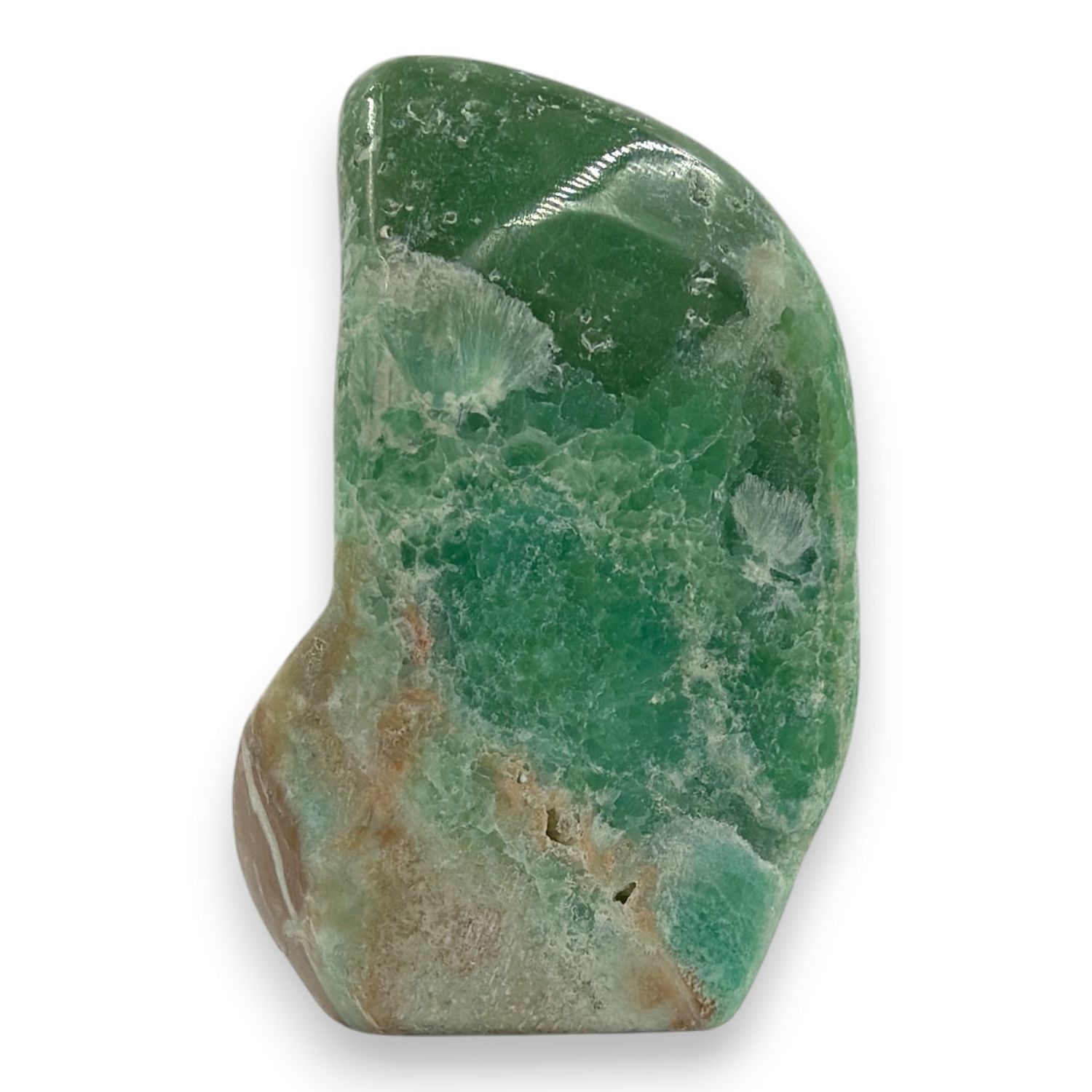 Caribbean blue/green sculptuur 408 gram
