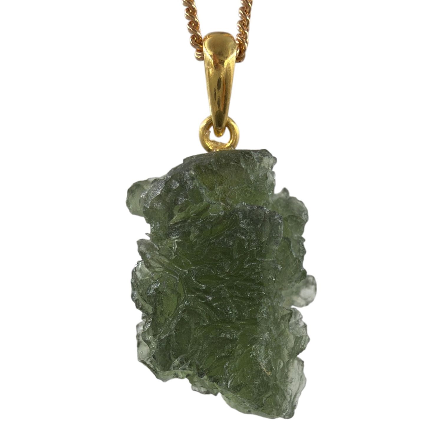 Moldaviet hanger verguld 3.13 gram