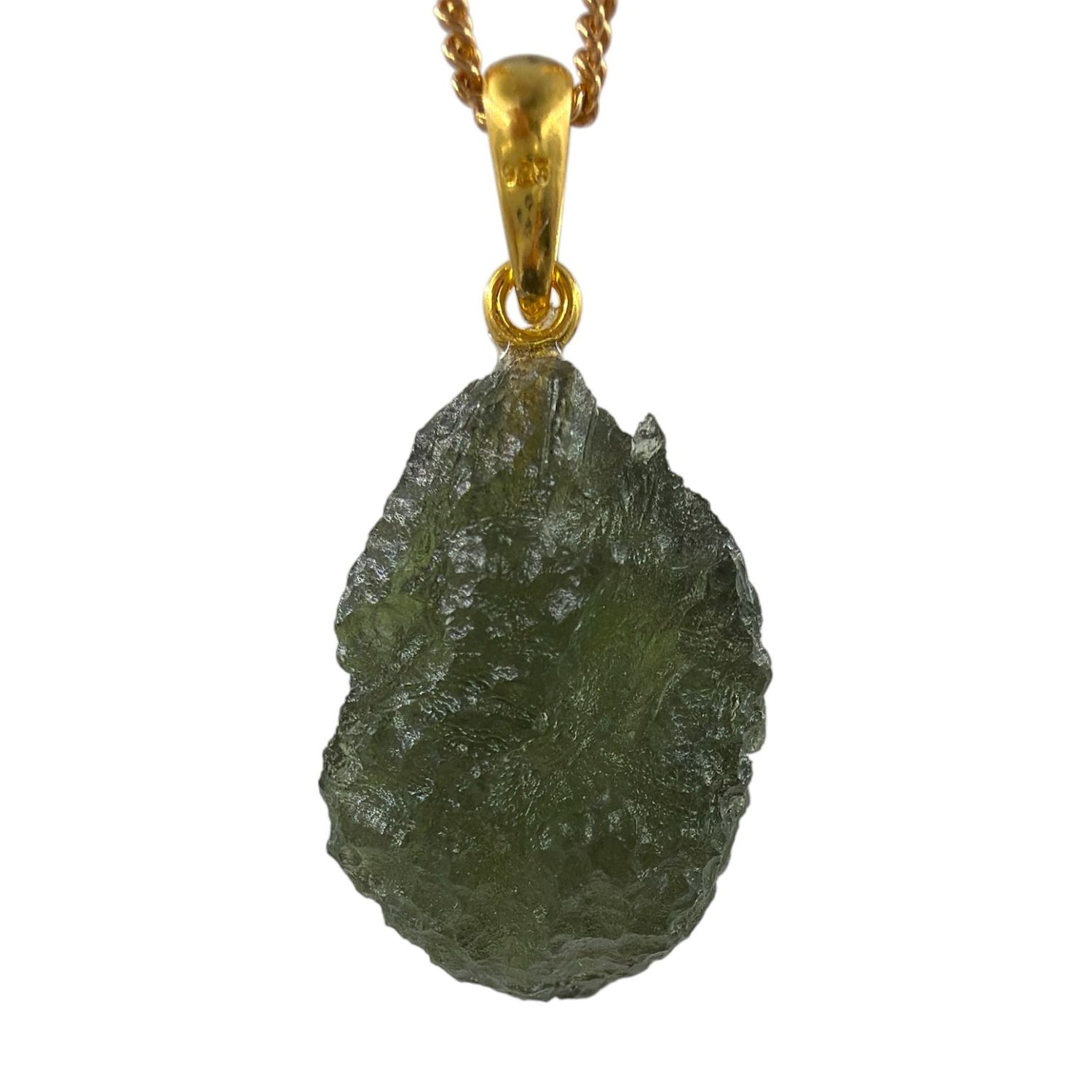 Moldaviet hanger verguld 3.49 gram
