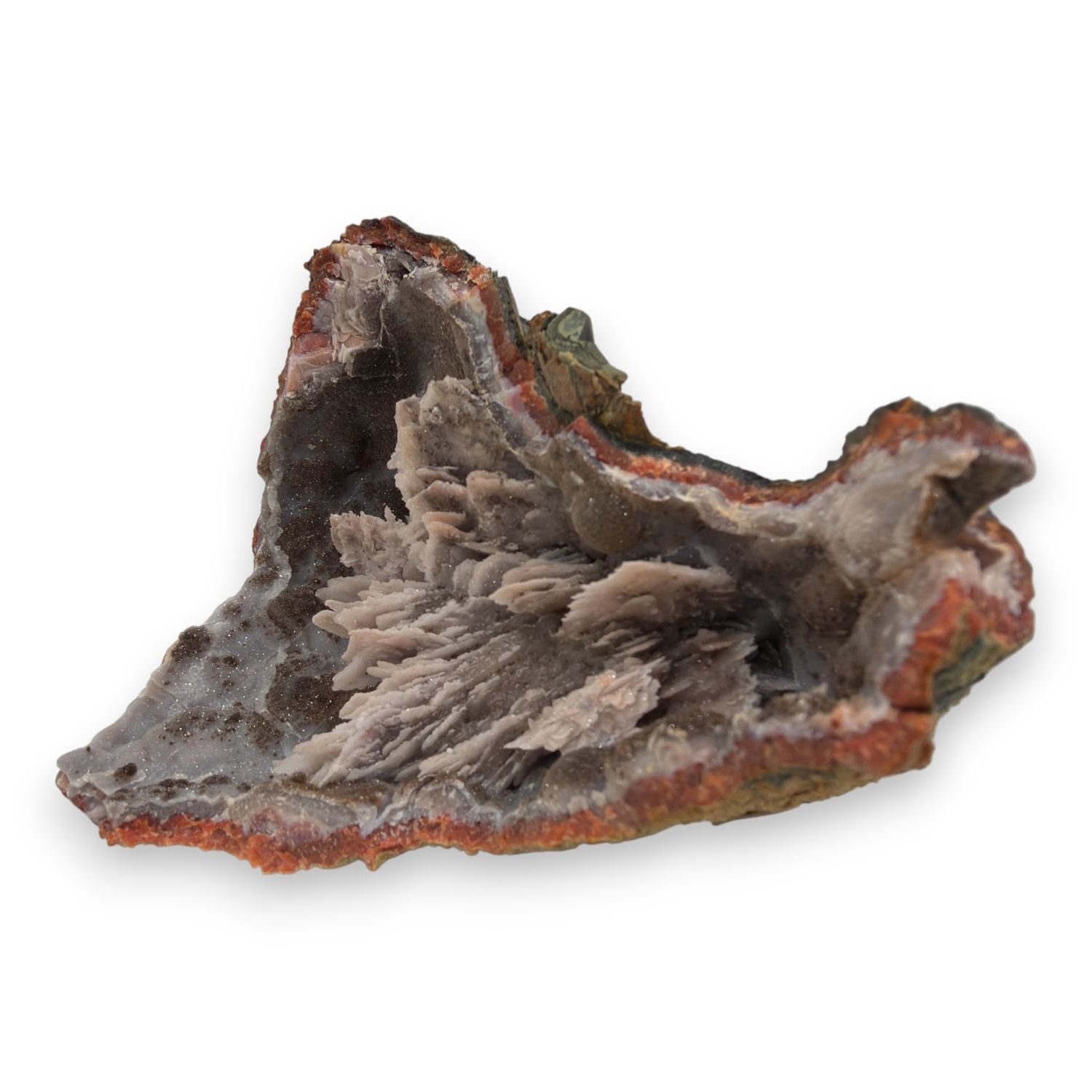 Roze/rode chalcedoon - 334 gram