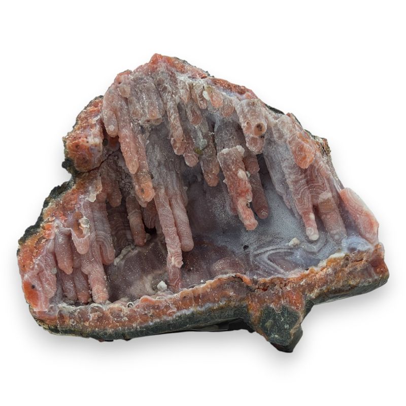 Roze/rode chalcedoon - 360  gram